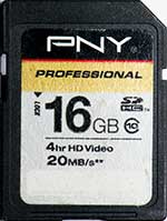 PNY Professional 16GB SD Card