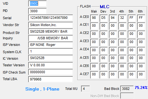 Silicon Motion Diagnostic